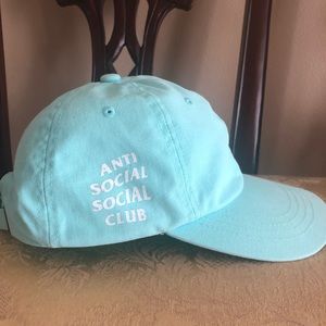 Authentic Anti social social club strap back cap